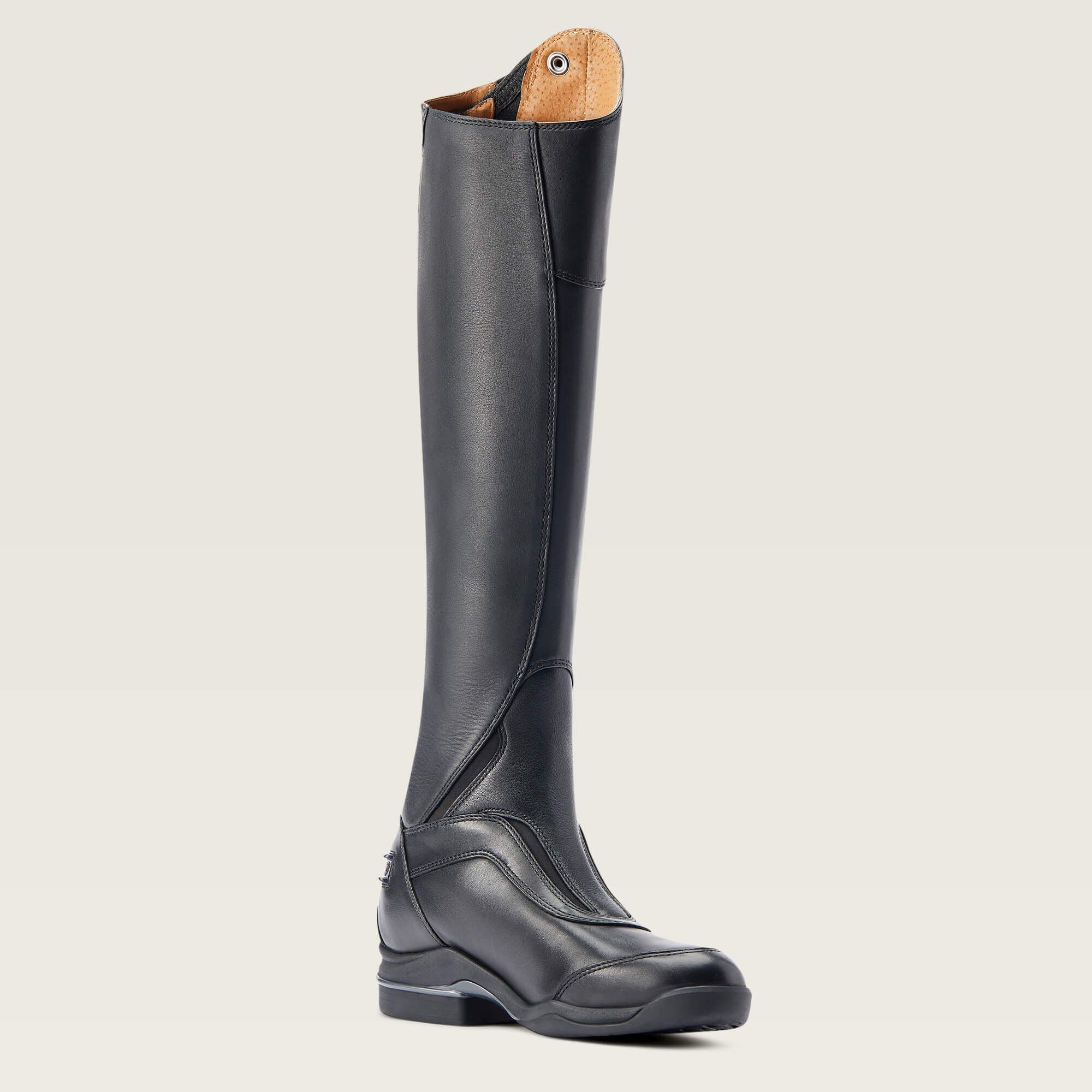 V Sport Zip Tall Riding Boot Women - BLACK