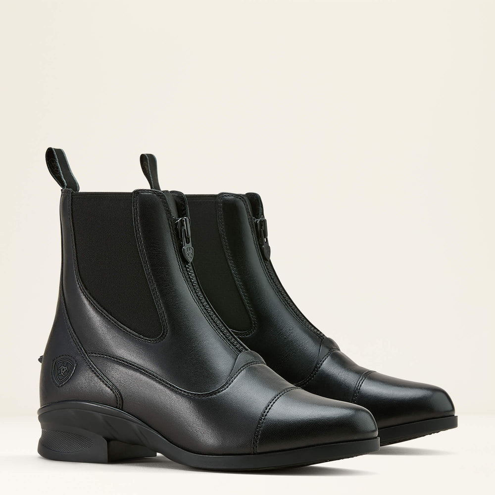Heritage Zip Paddock Boot Women - BLACK