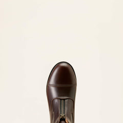Devon Zip Paddock Boot Women - WAXED CHOCOLATE
