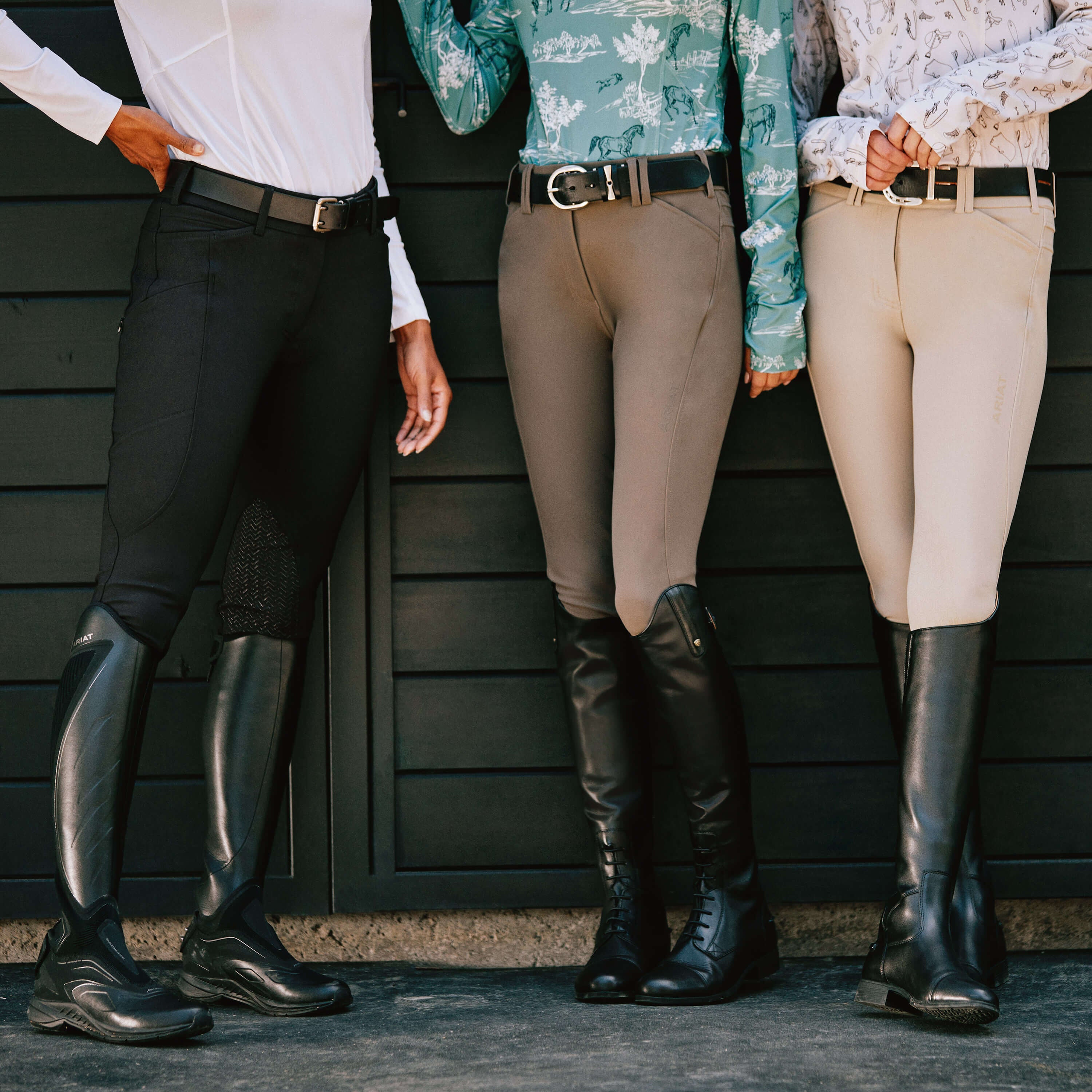 Kinsley Dress Tall Riding Boot Women - BLACK