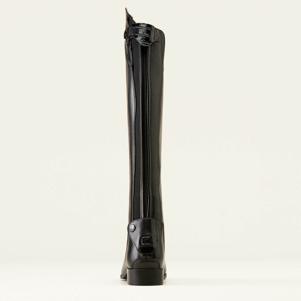 Palisade Show Tall Riding Boot Women - BLACK/BLACK CROC PRINT