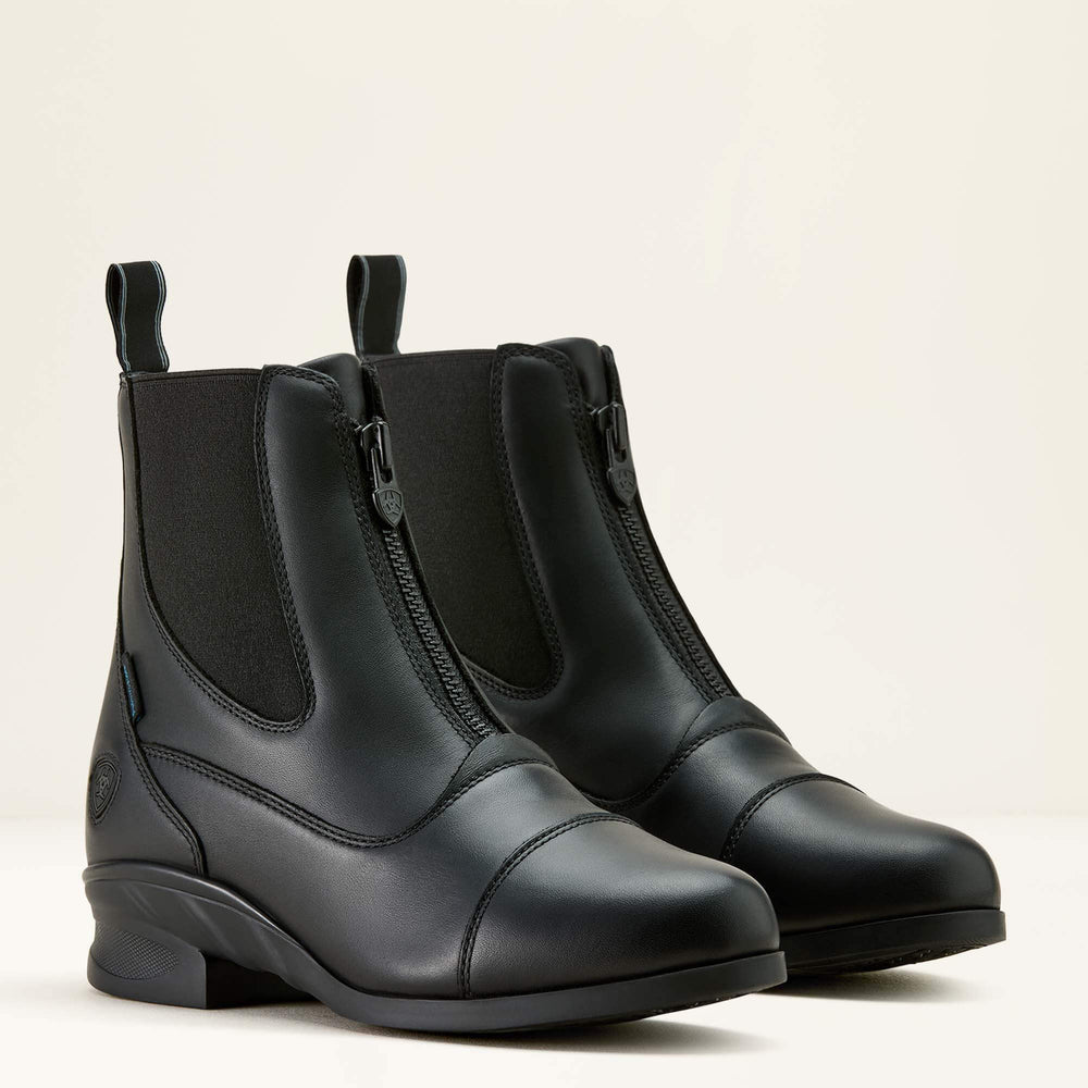 Heritage Zip Waterproof Paddock Boot Women - BLACK