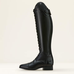 Palisade Lace Tall Riding Boot Women - BLACK/BLACK SAFFIANO