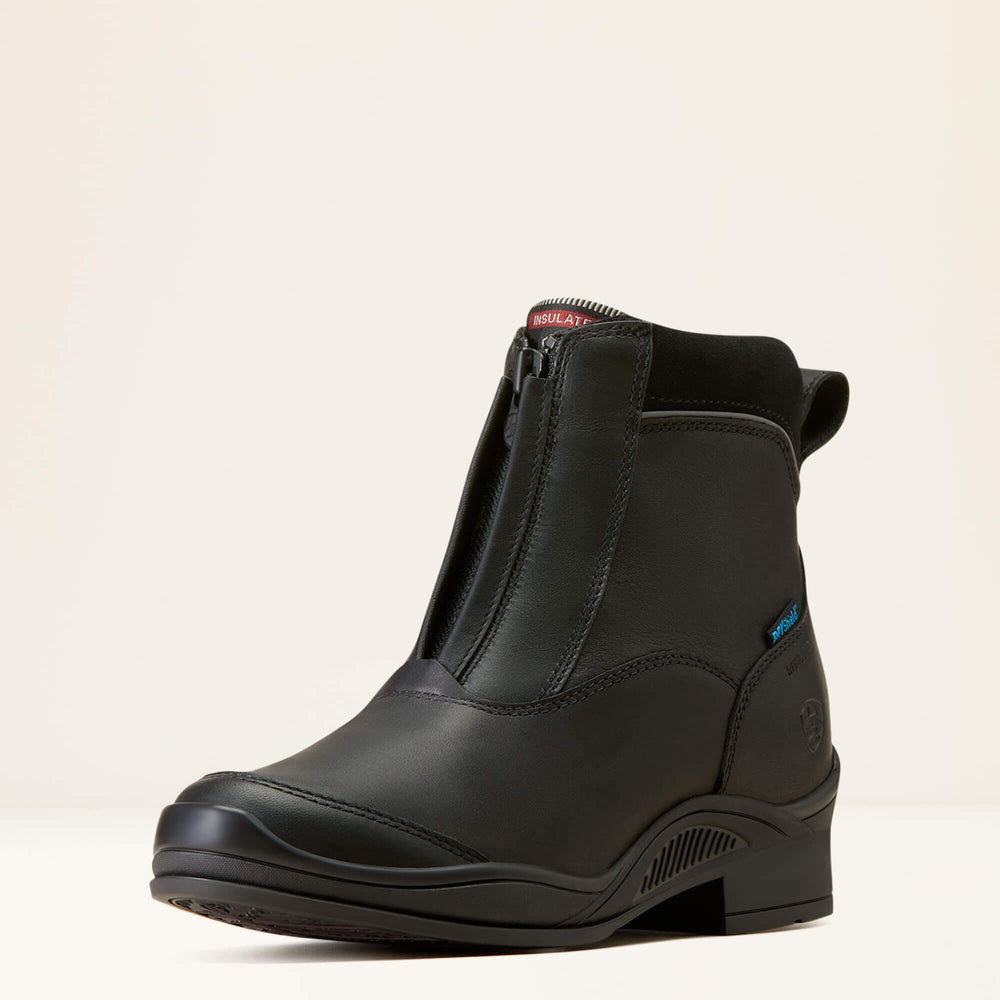 Extreme Pro Zip Waterproof Insulated Paddock Boot Women - BLACK