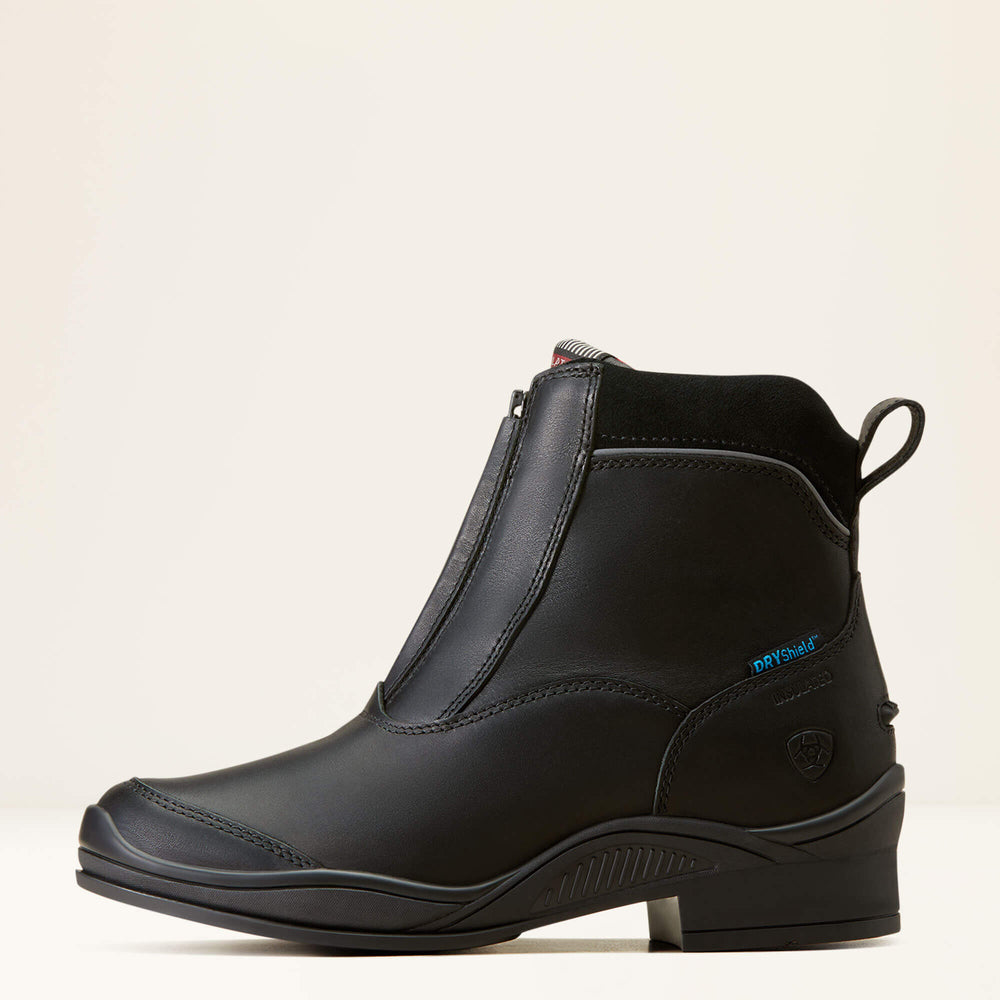 Extreme Pro Zip Waterproof Insulated Paddock Boot Women - BLACK