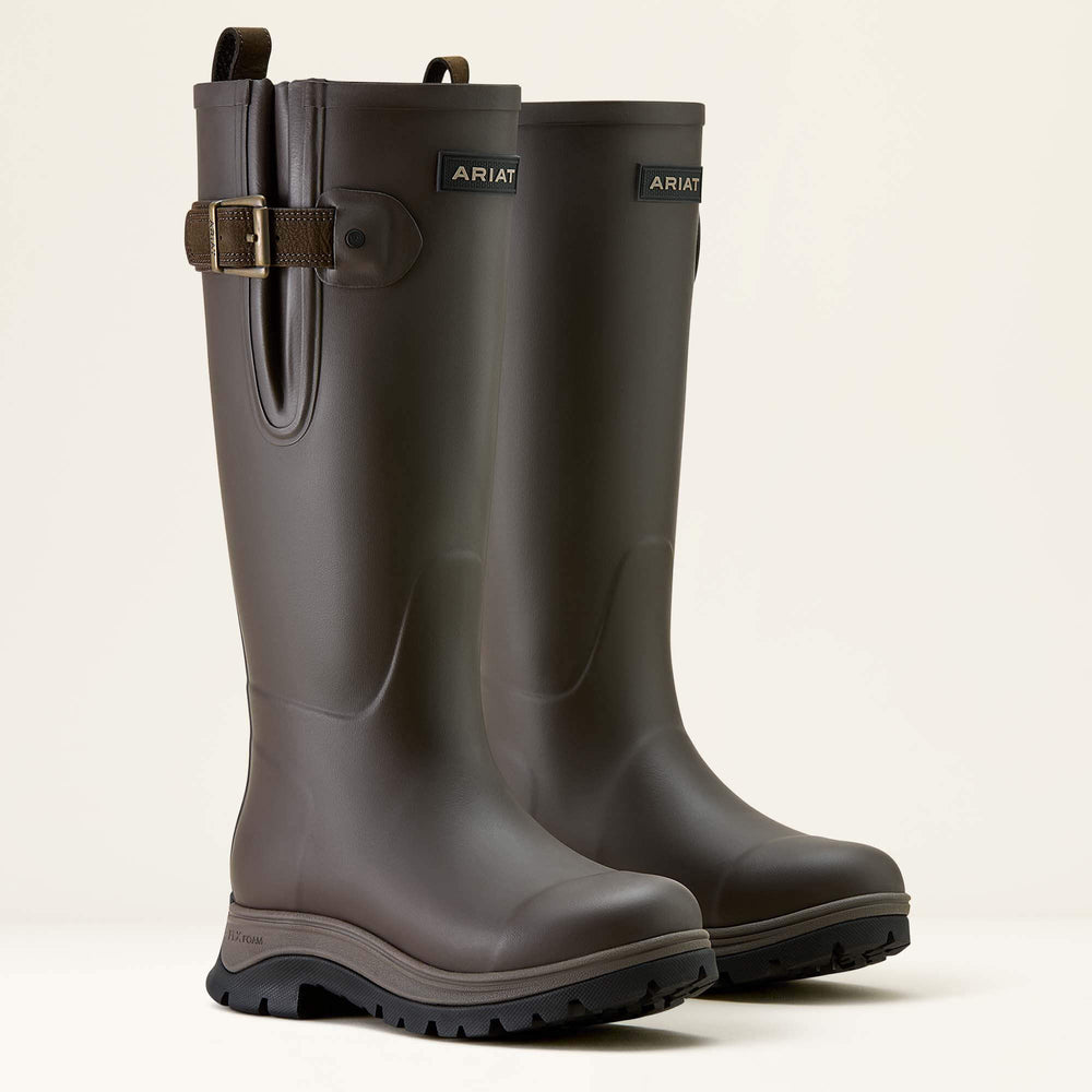 Woodstock Rubber Boot Women - BRACKEN BROWN