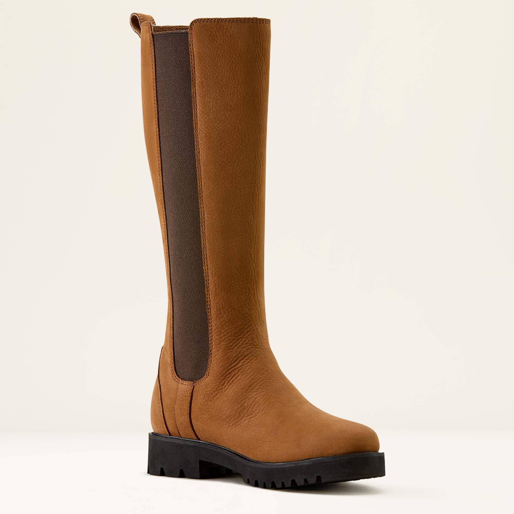 Camden Lug Waterproof Boot Women - SADDLE TAN