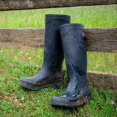 Kelmarsh Rubber Boot Women - NAVY