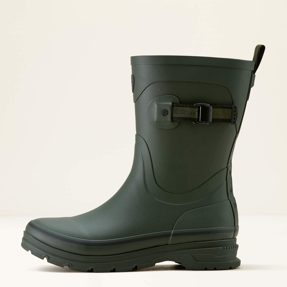 Kelmarsh Mid Rubber Boot Women - DARK OLIVE