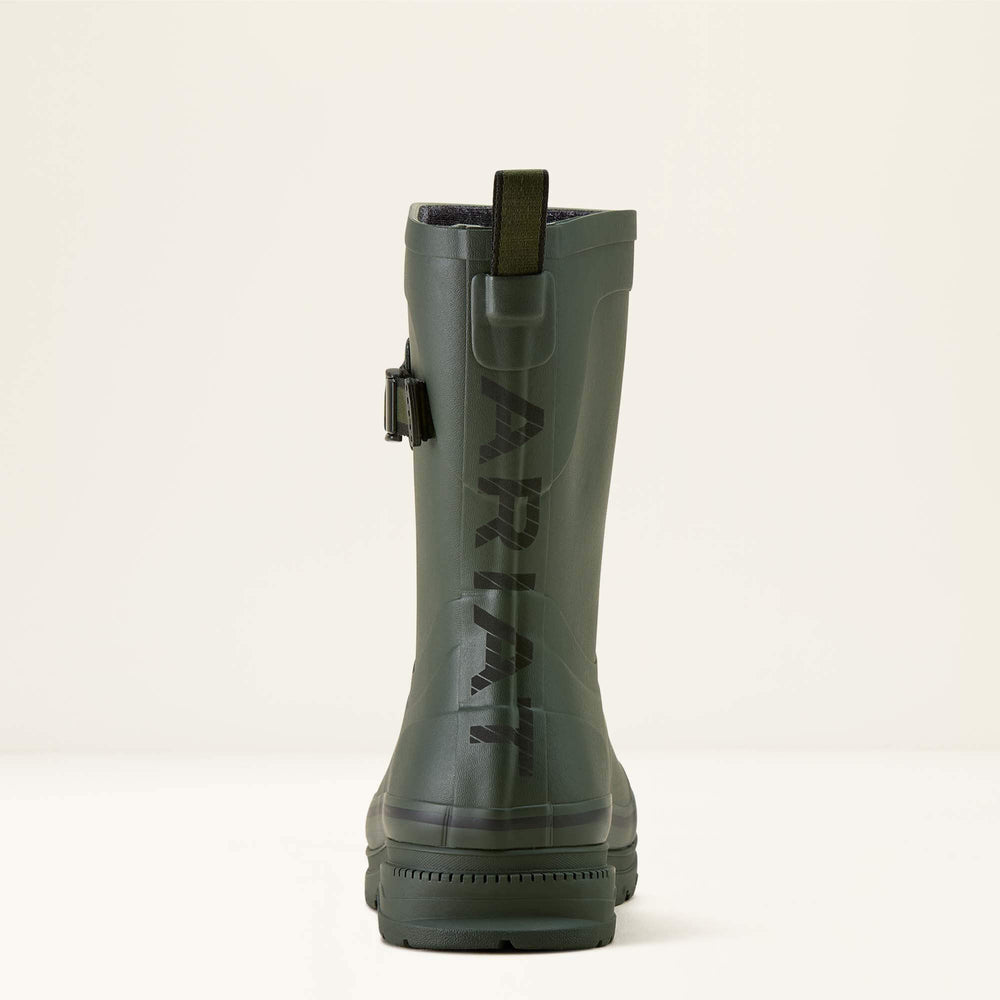 Kelmarsh Mid Rubber Boot Women - DARK OLIVE
