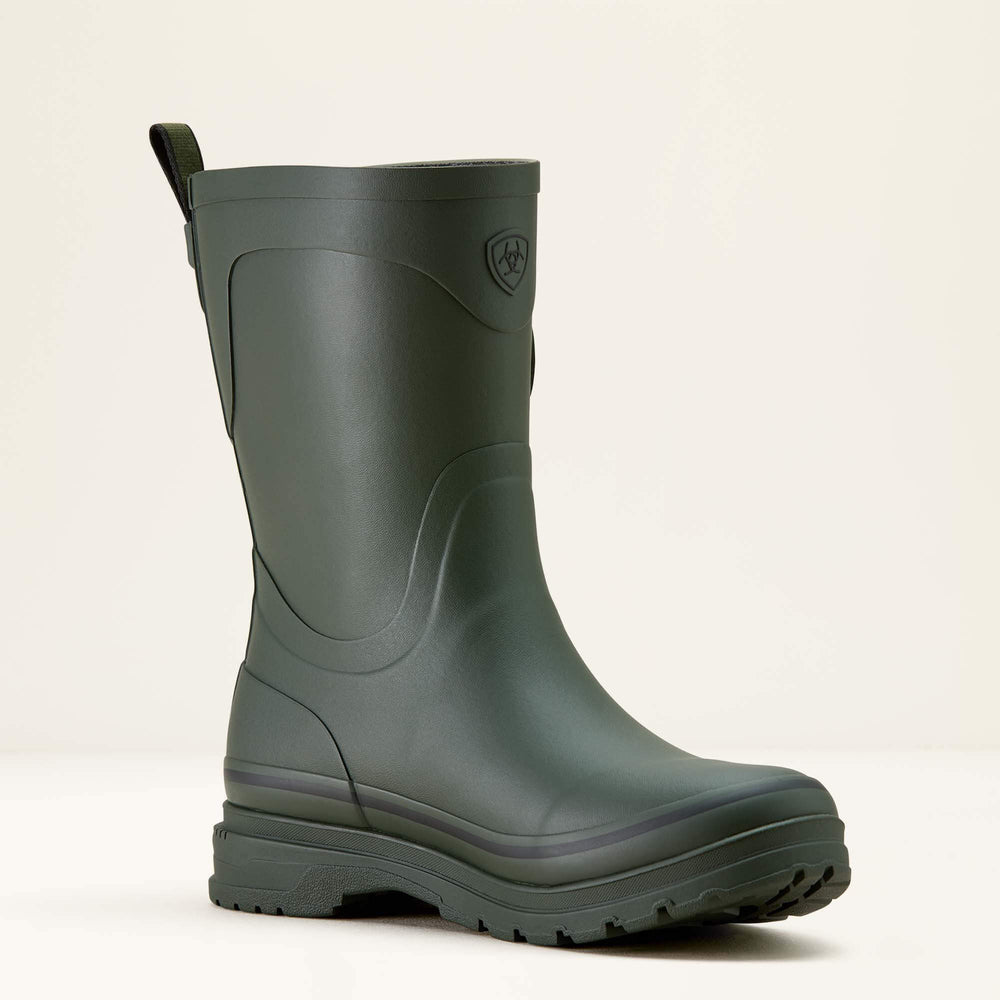Kelmarsh Mid Rubber Boot Women - DARK OLIVE
