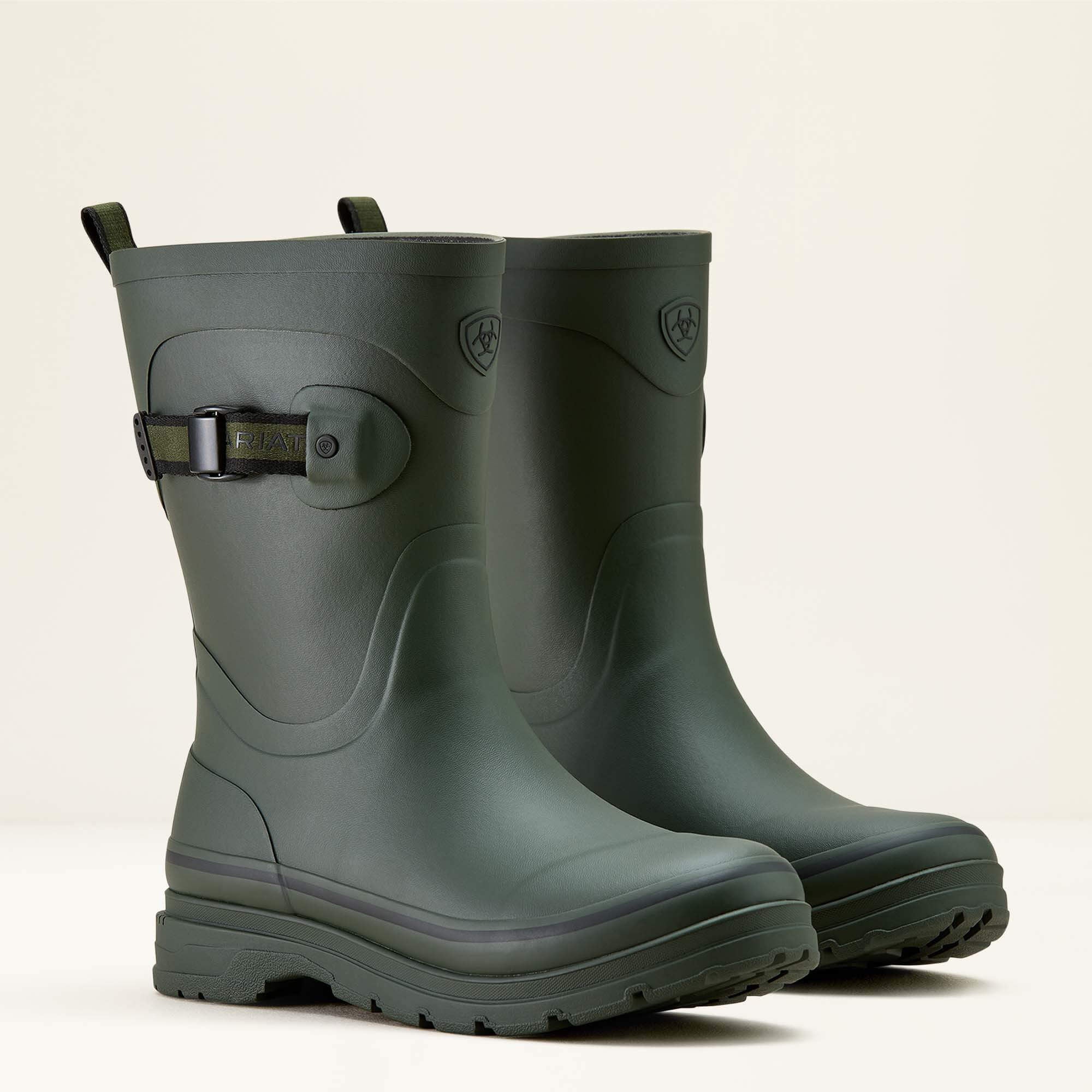 Kelmarsh Mid Rubber Boot Women - DARK OLIVE