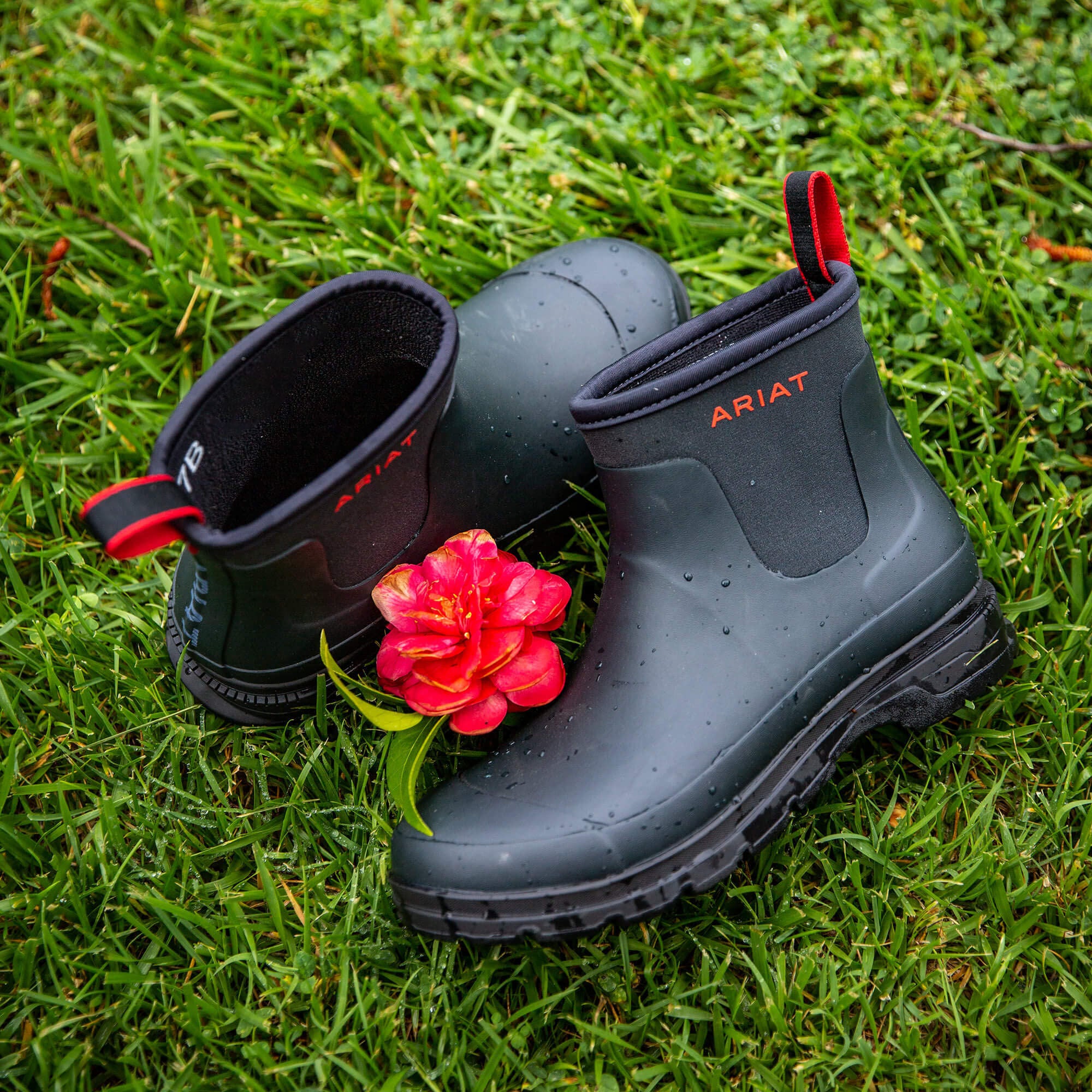Kelmarsh Shortie Rubber Boot Women - NAVY