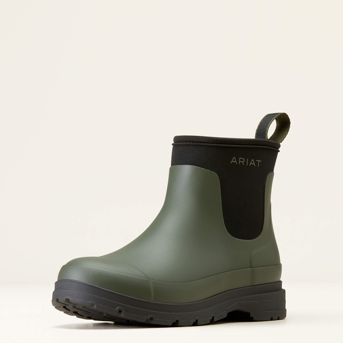 Kelmarsh Shortie Rubber Boot Women - DARK OLIVE