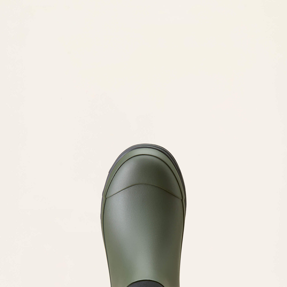 Kelmarsh Shortie Rubber Boot Women - DARK OLIVE