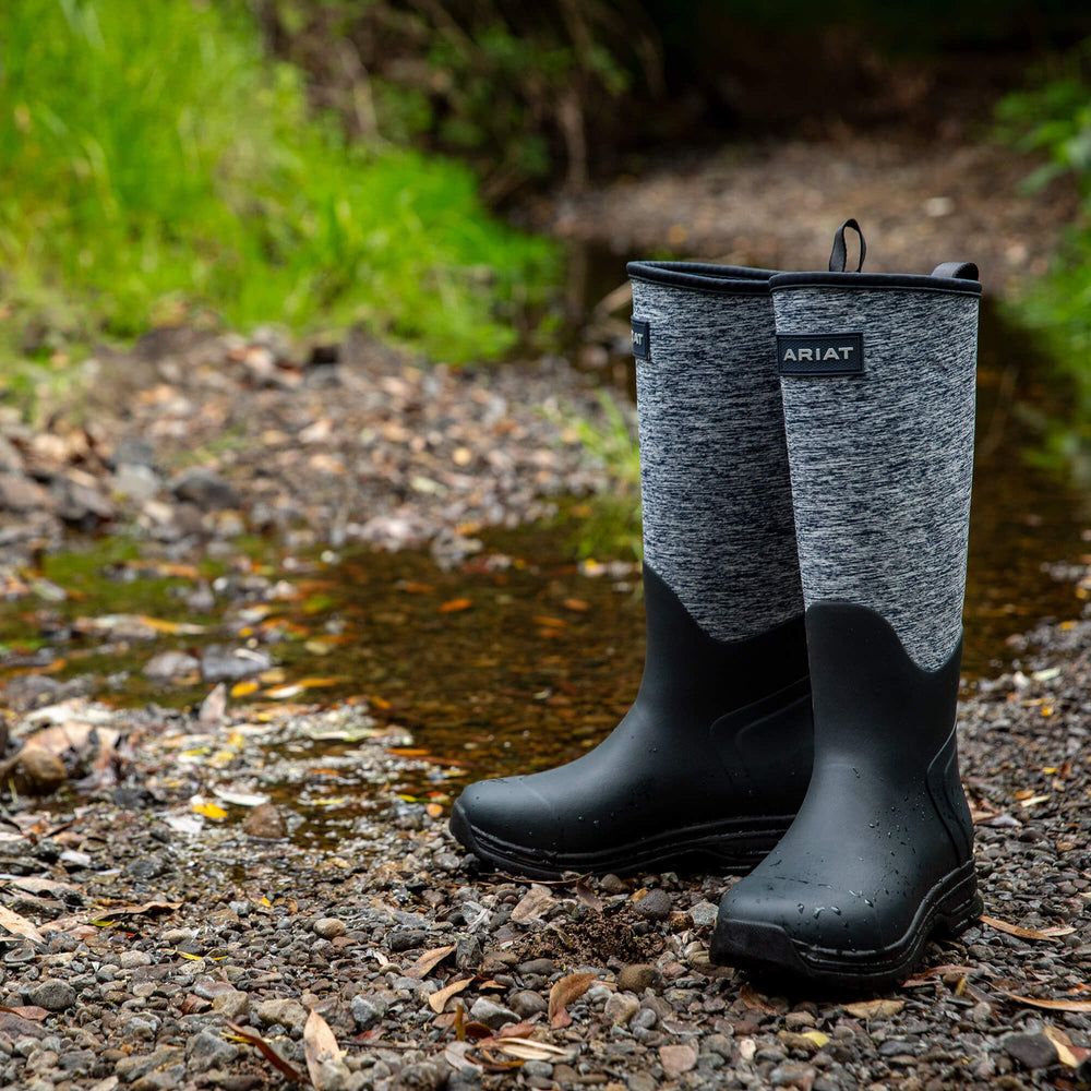 Swinbrook Rubber Boot Women - NAVY HEATHER