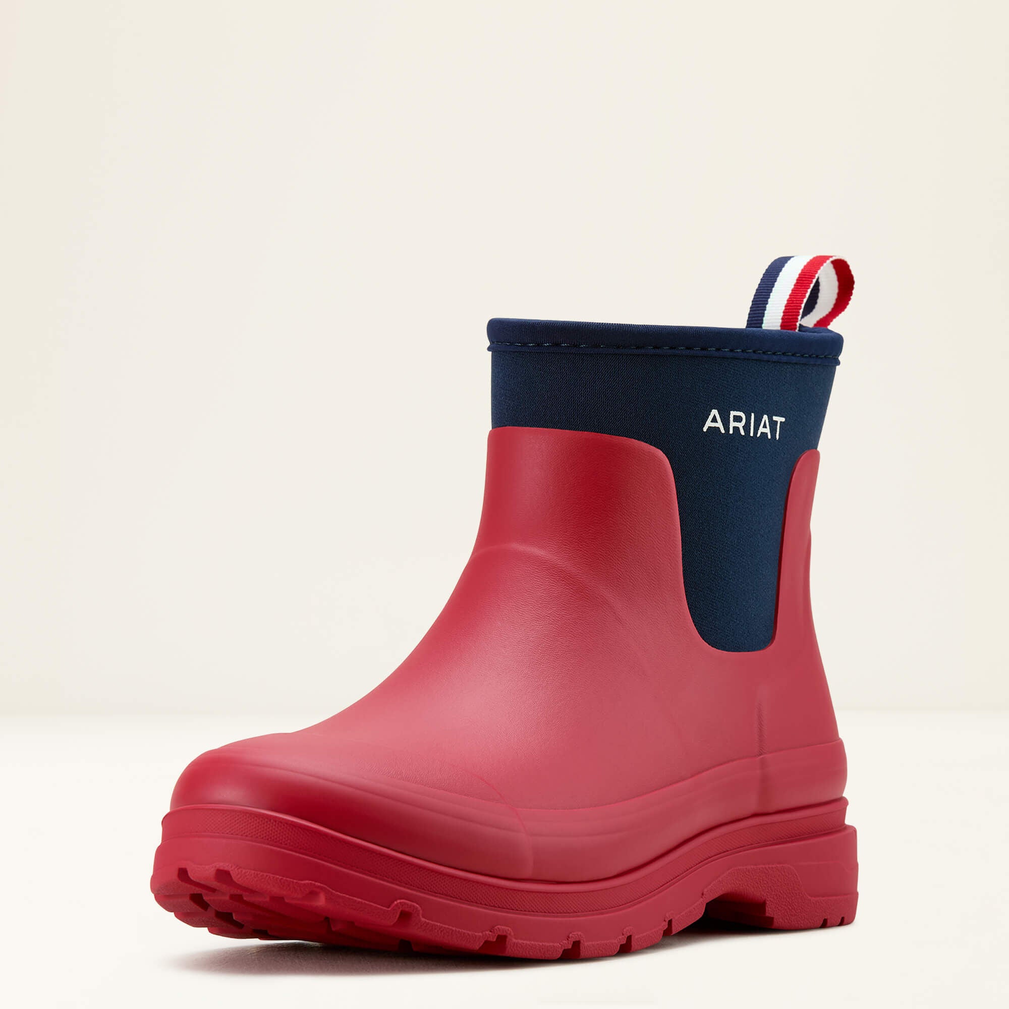 Kelmarsh Shortie Rubber Boot Women - TEAM RED/NAVY