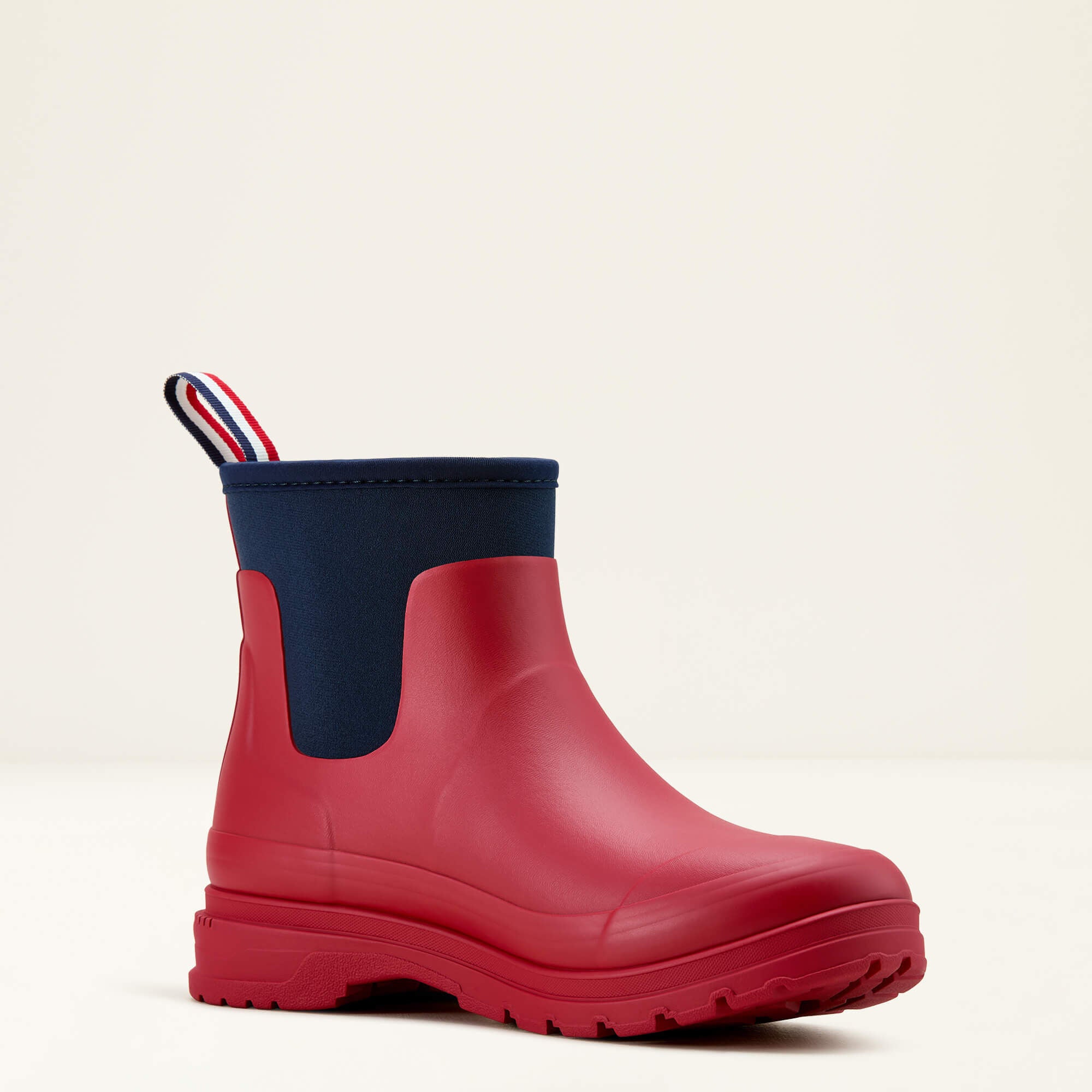 Kelmarsh Shortie Rubber Boot Women - TEAM RED/NAVY