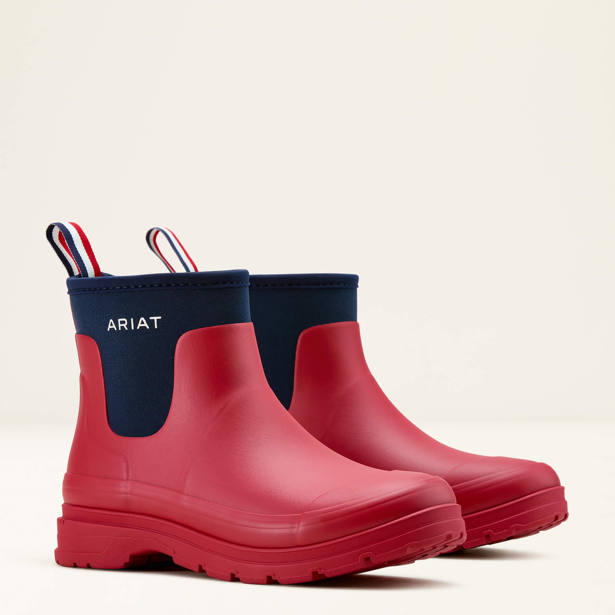 Kelmarsh Shortie Rubber Boot Women - TEAM RED/NAVY