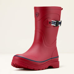 Kelmarsh Mid Rubber Boot Women - TEAM RED/NAVY