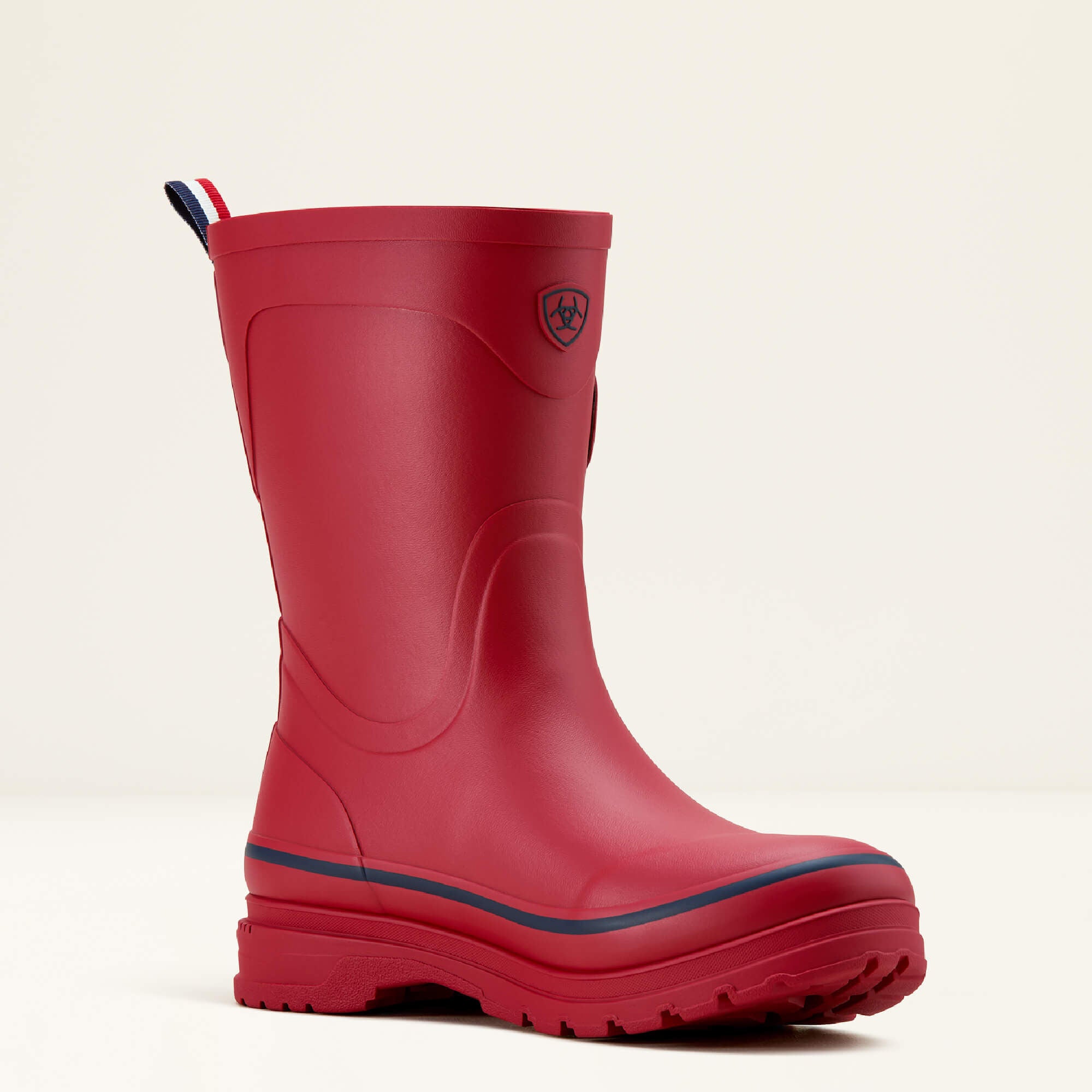 Kelmarsh Mid Rubber Boot Women - TEAM RED/NAVY