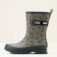 Kelmarsh Mid Rubber Boot Women - BEE PRINT
