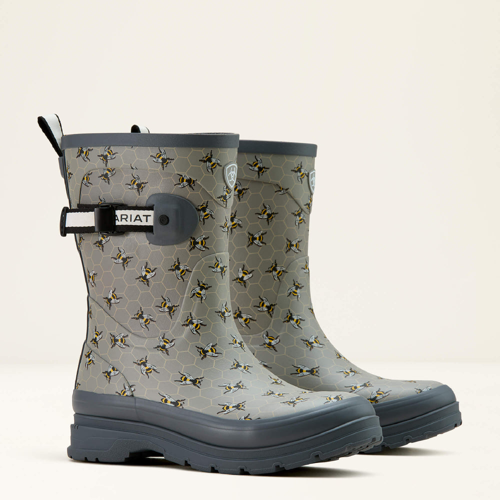 Kelmarsh Mid Rubber Boot Women - BEE PRINT