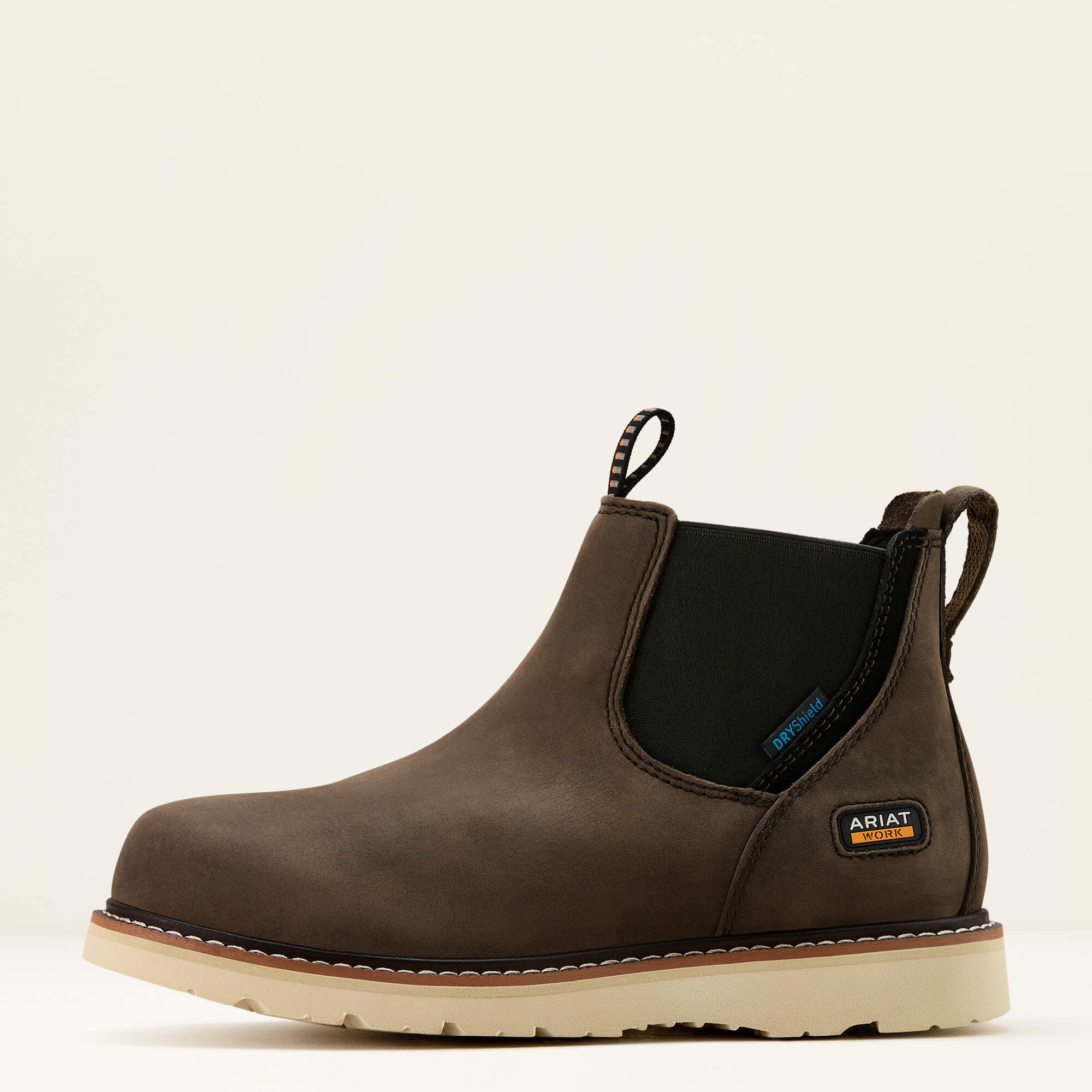 Rebar Wedge Chelsea Waterproof Work Boot Women - GREY