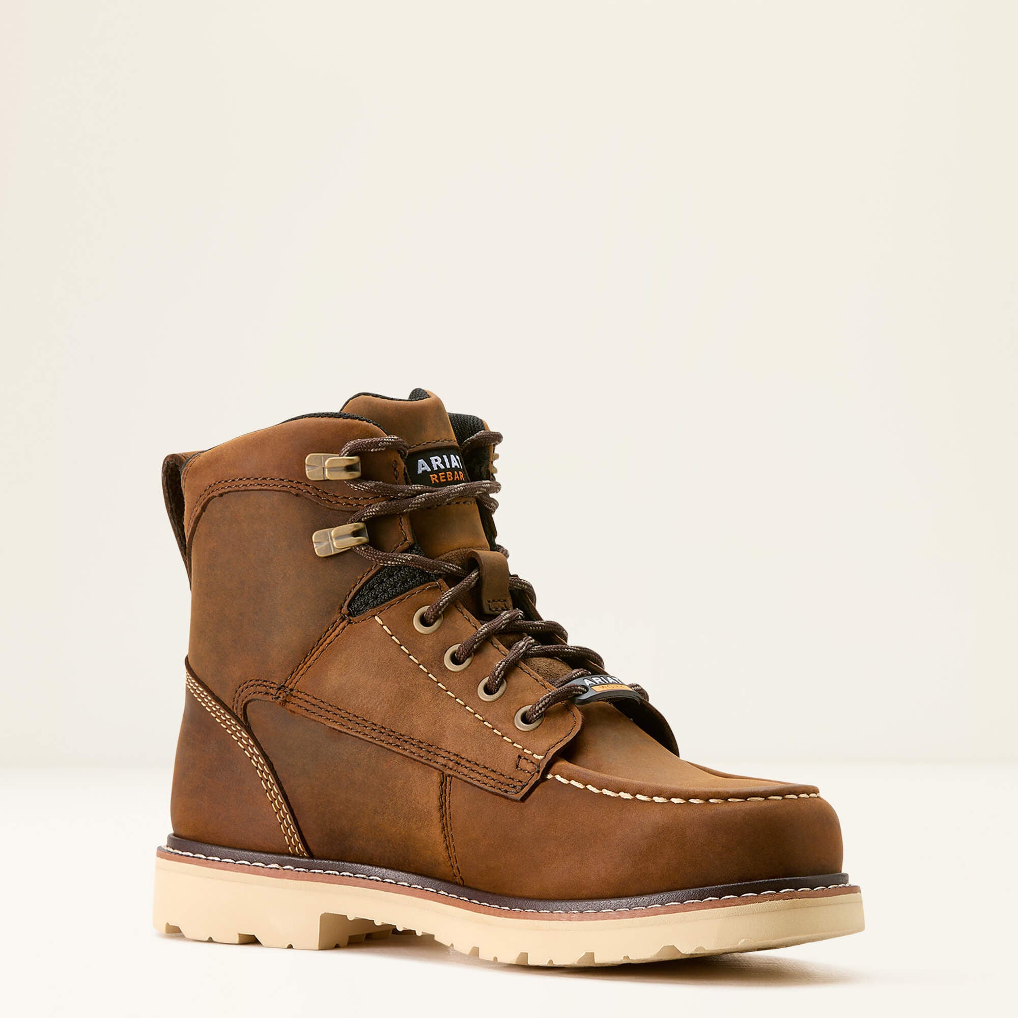Rebar Lift Waterproof Work Boot Women - DISTRESSED BROWN