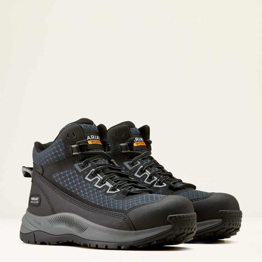 Outpace Shift Mid Composite Toe Work Shoe Women - DARK SHADOW