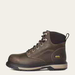 Riveter 6" CSA Waterproof Composite Toe Work Boot Women - DARK BROWN