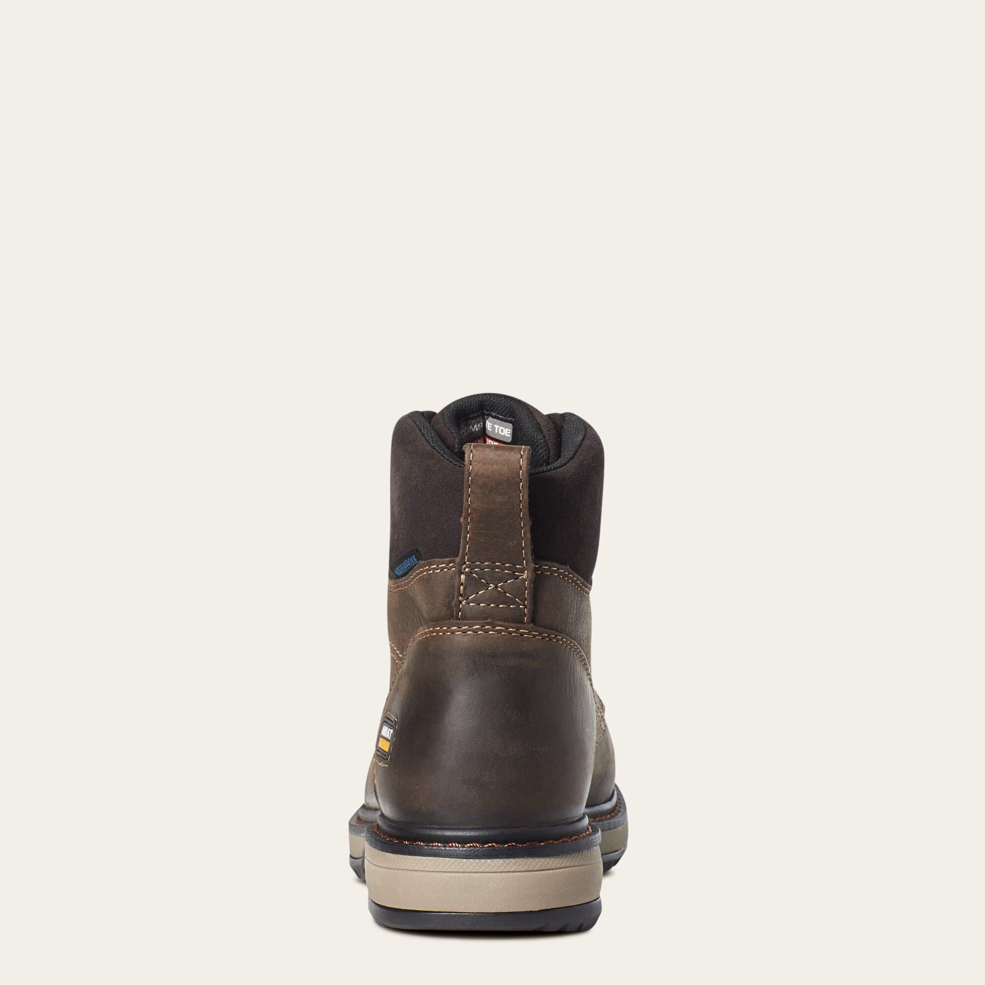 Riveter 6" CSA Waterproof Composite Toe Work Boot Women - DARK BROWN