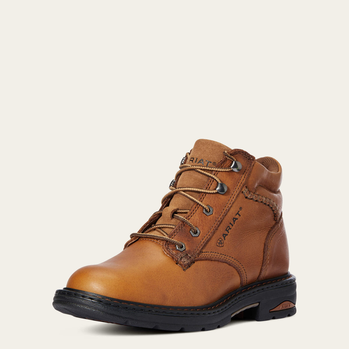 Macey Work Boot Women - DARK PEANUT