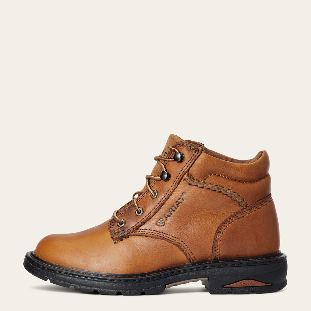 Macey Work Boot Women - DARK PEANUT