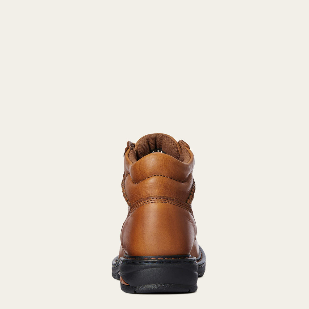 Macey Work Boot Women - DARK PEANUT