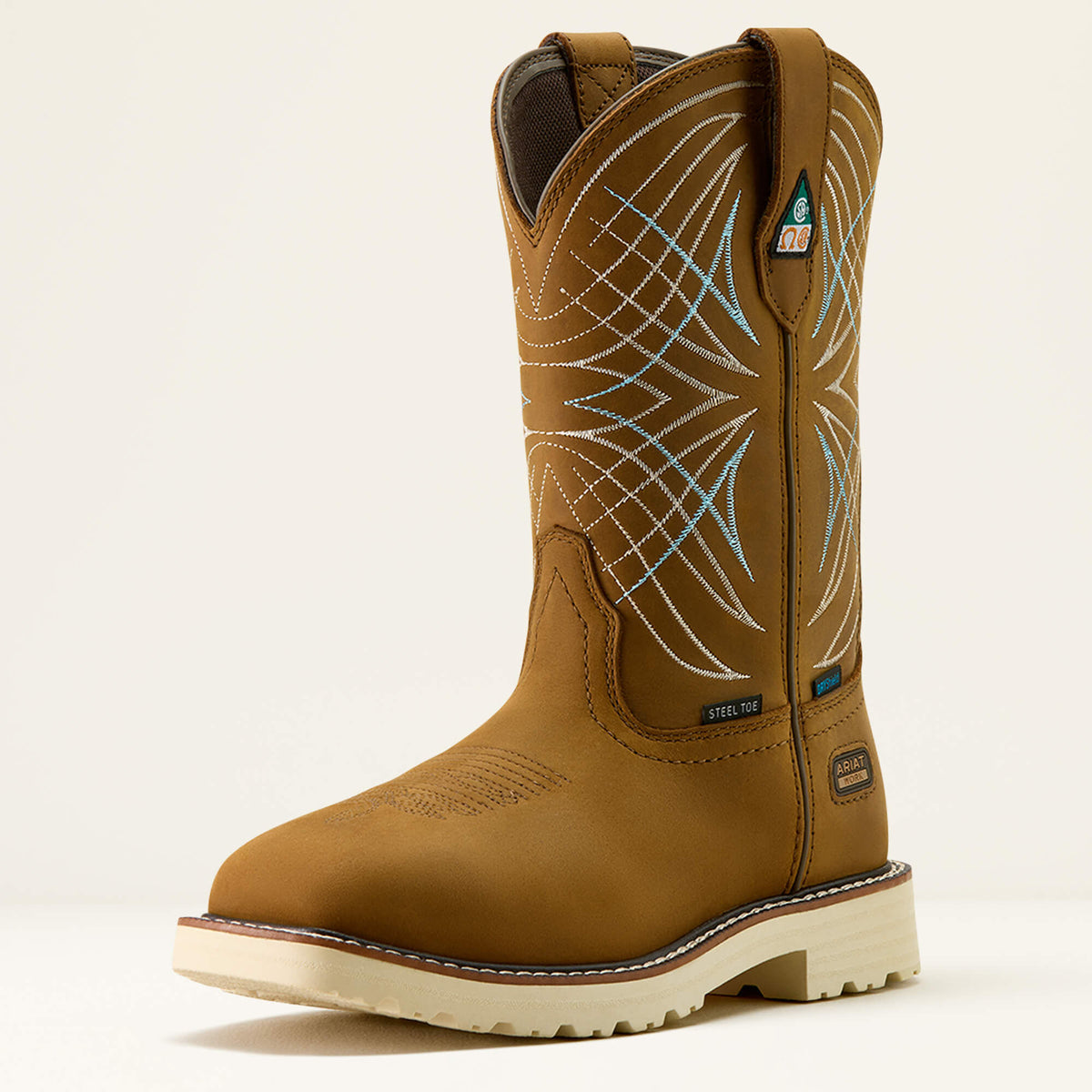 Activator CSA Waterproof Wide Square Toe Steel Toe Work Boot Women - DUSTED BROWN