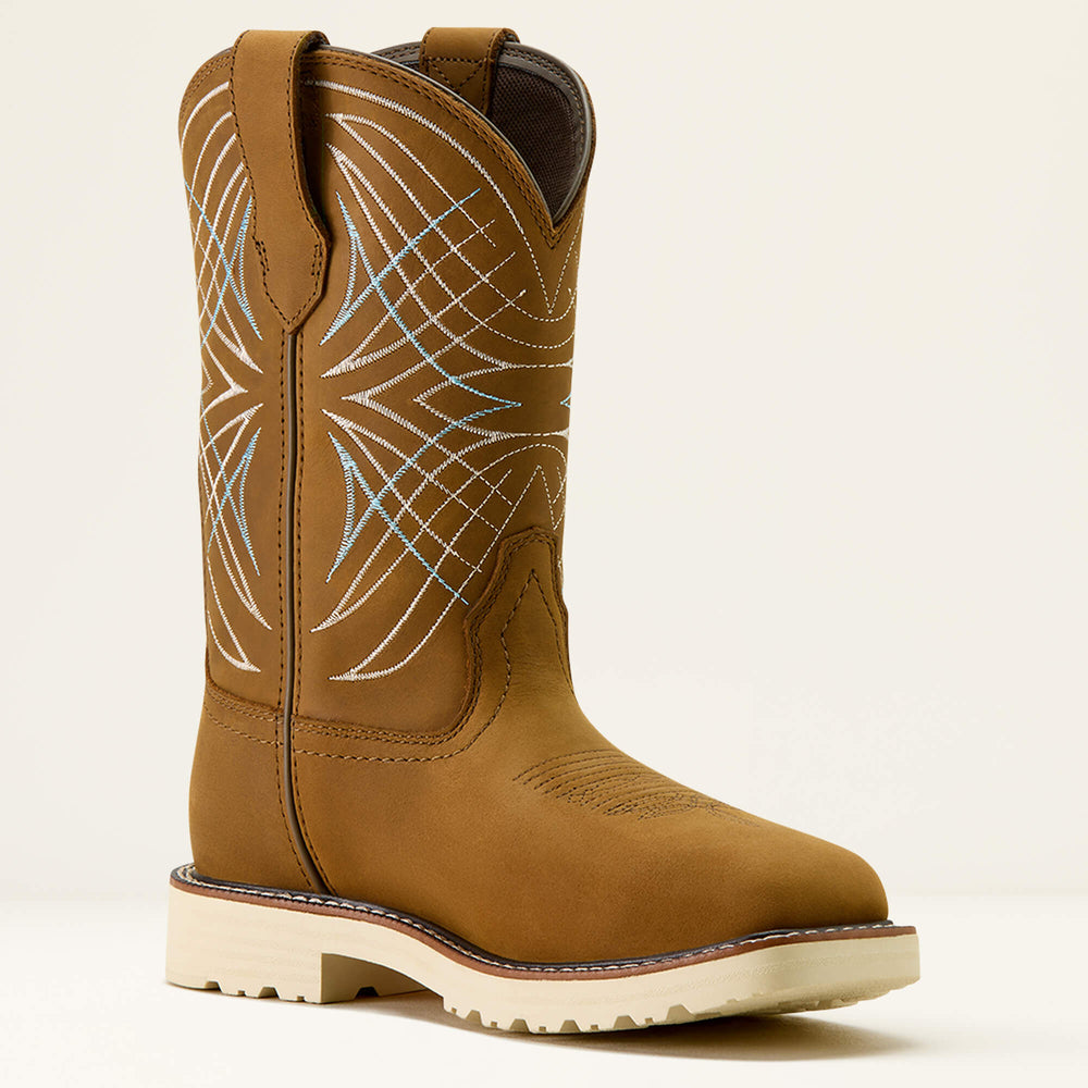 Activator CSA Waterproof Wide Square Toe Steel Toe Work Boot Women - DUSTED BROWN
