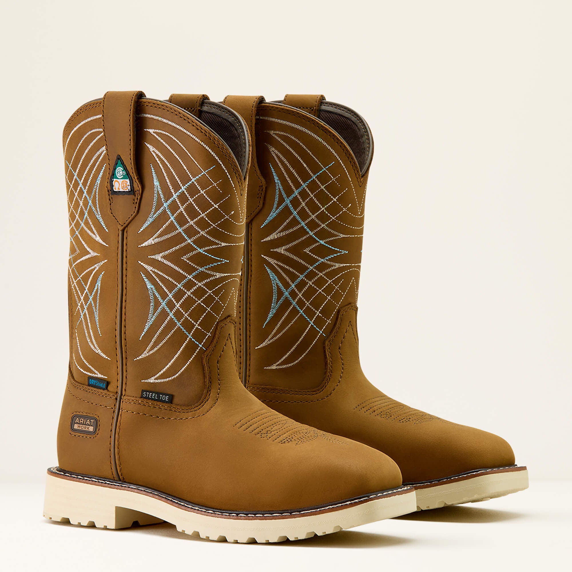 Activator CSA Waterproof Wide Square Toe Steel Toe Work Boot Women - DUSTED BROWN