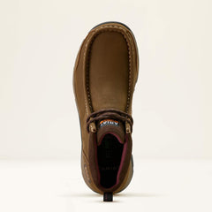 Edge Moc Composite Toe Work Boot Women - DARK BROWN