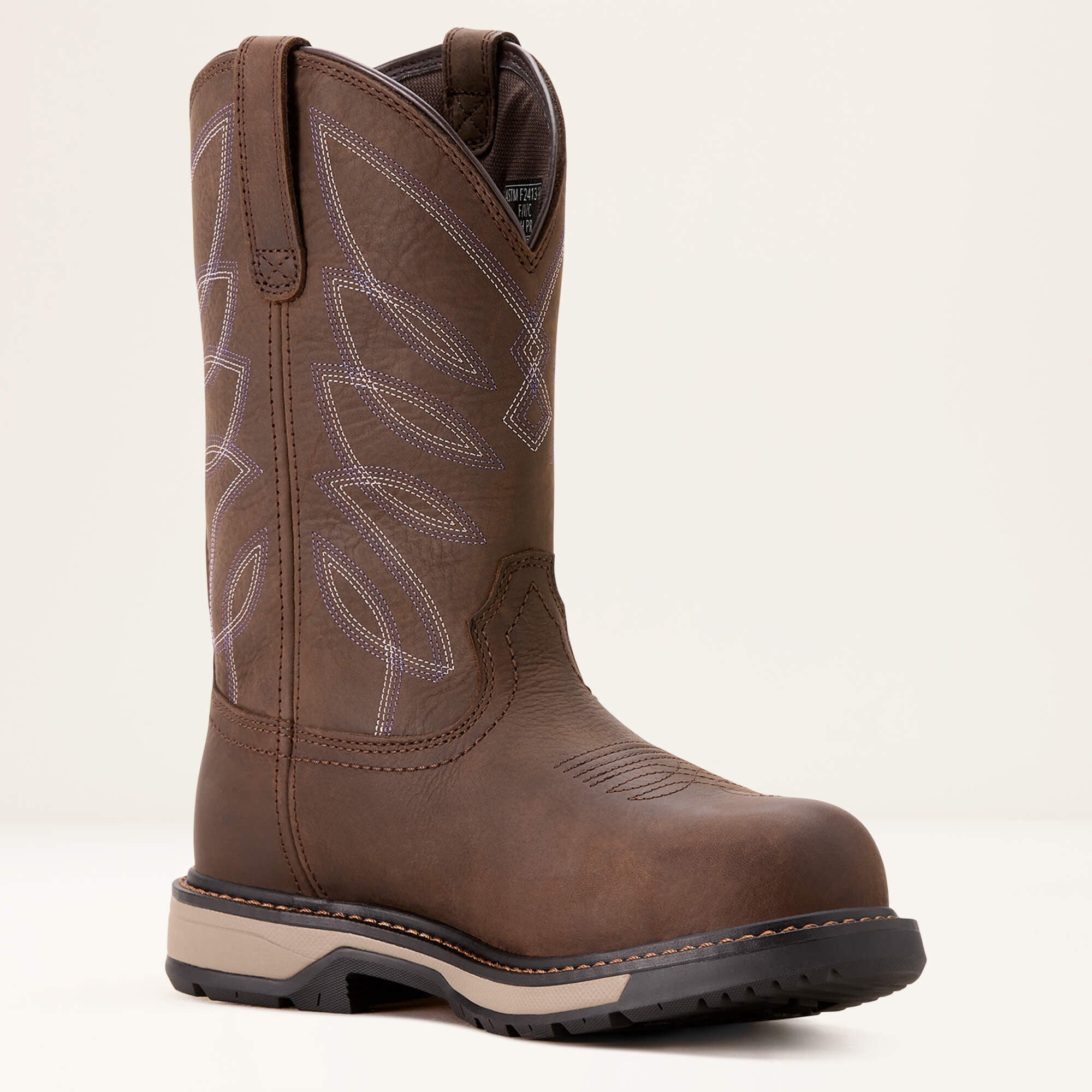 Riveter CSA Glacier Grip Waterproof 400g Composite Toe Work Boot Women - DARK STORM
