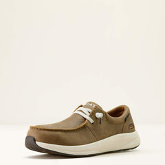Buckeye Steel Toe Work Shoe Women - BROWN BOMBER