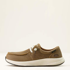 Buckeye Steel Toe Work Shoe Women - BROWN BOMBER