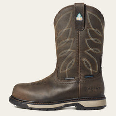 Riveter CSA Waterproof Composite Toe Work Boot Women - DARK BROWN