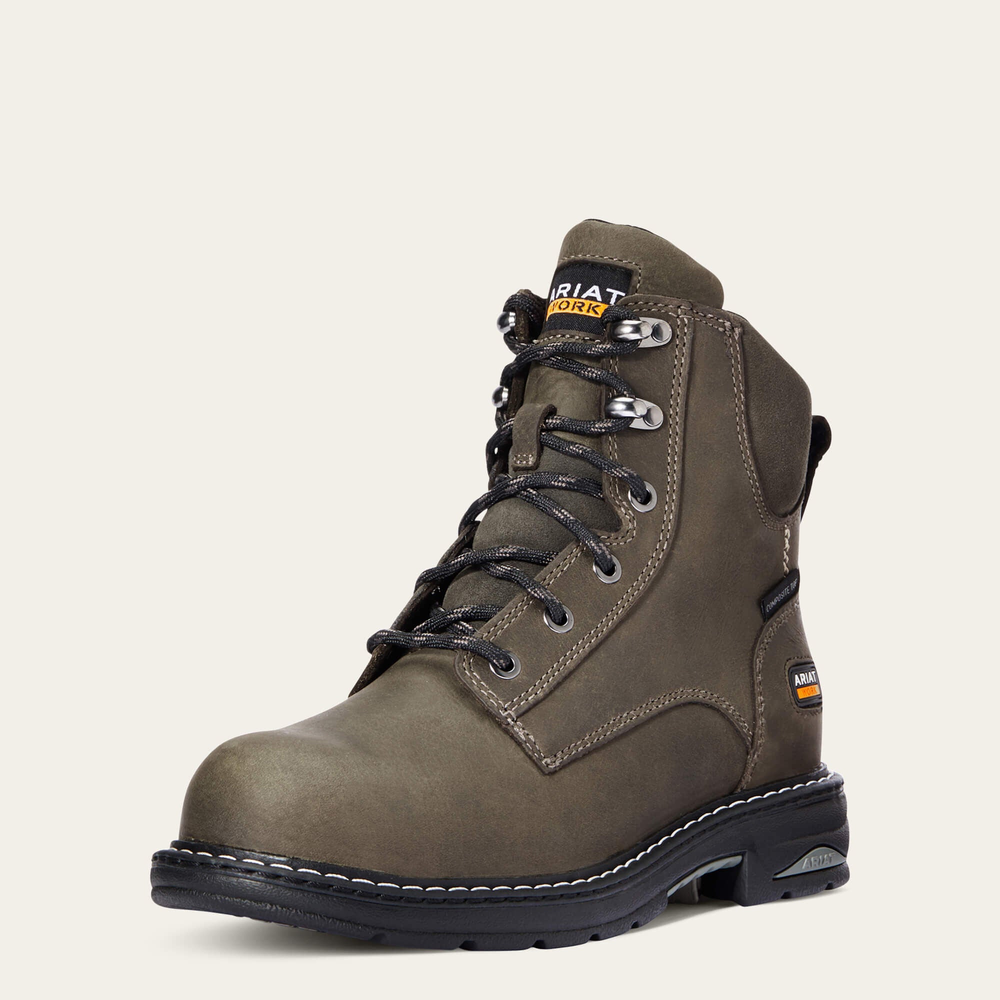 Casey 6" Composite Toe Work Boot Women - SHADOW