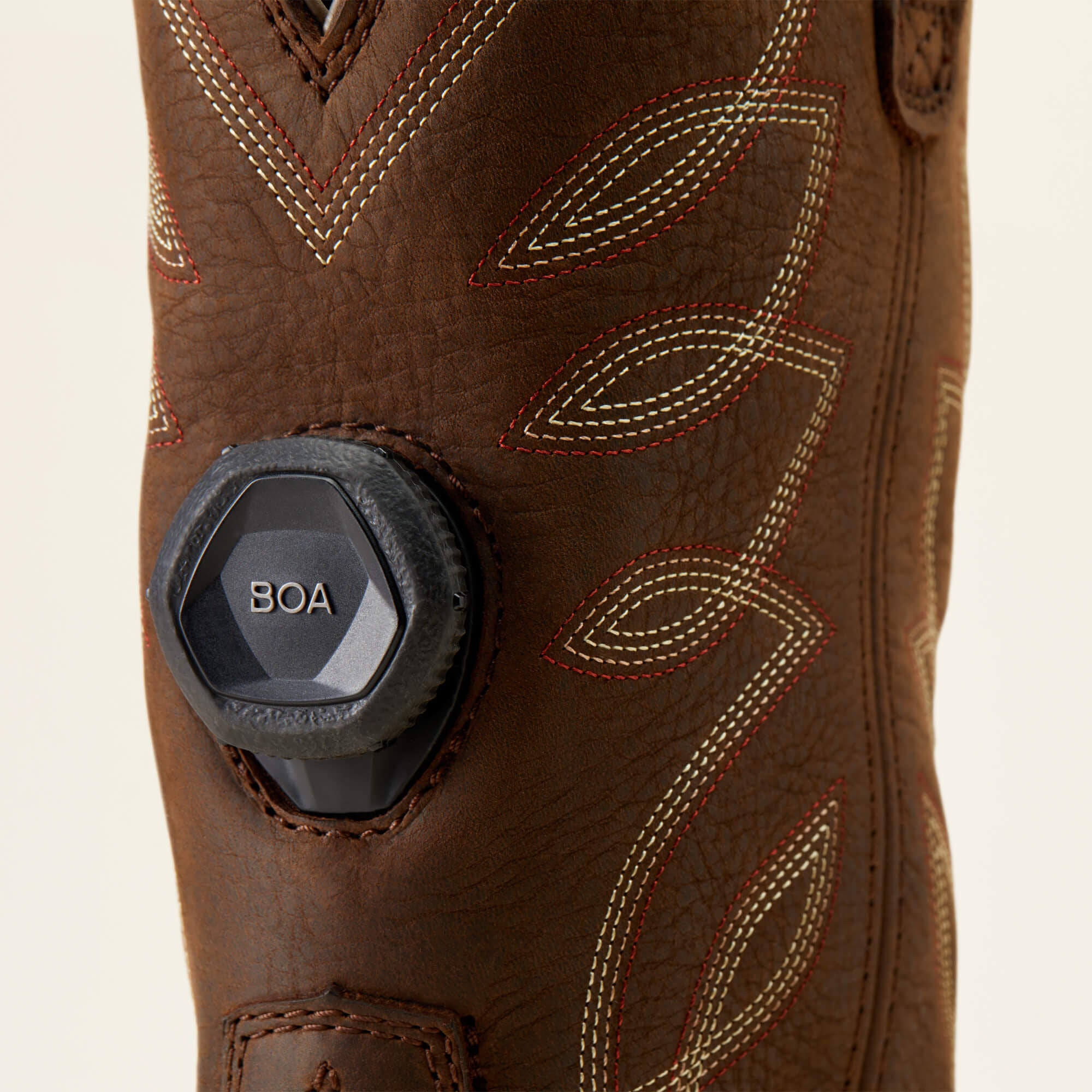 Riveter Pull-On BOA CSA Waterproof Composite Toe Work Boot Women - DARK BROWN
