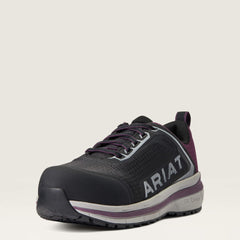 Outpace Composite Toe Work Shoe Women - SHADOW PURPLE