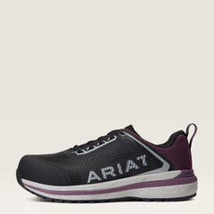 Outpace Composite Toe Work Shoe Women - SHADOW PURPLE