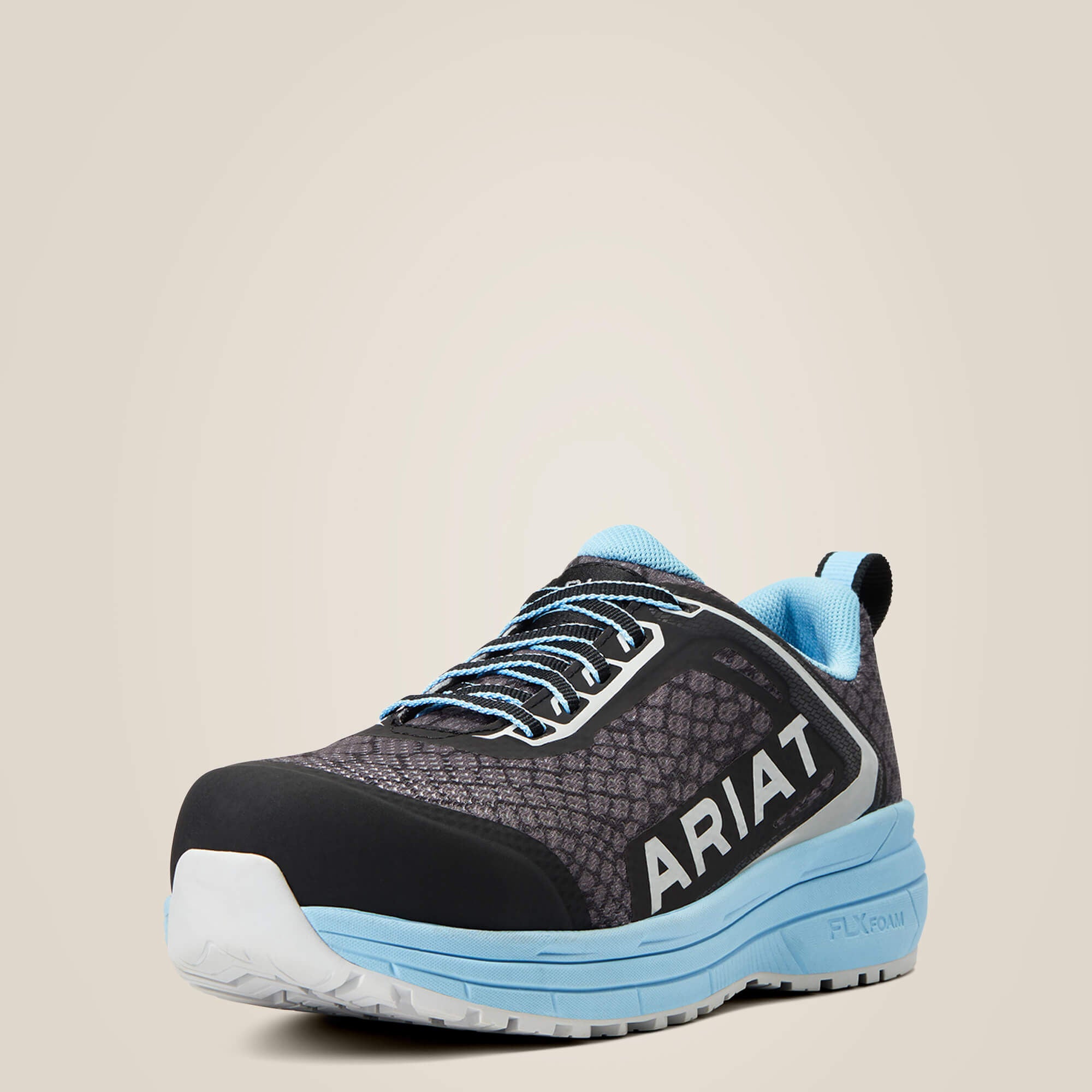 Outpace Composite Toe Work Shoe Women - GREY SNAKE MESH