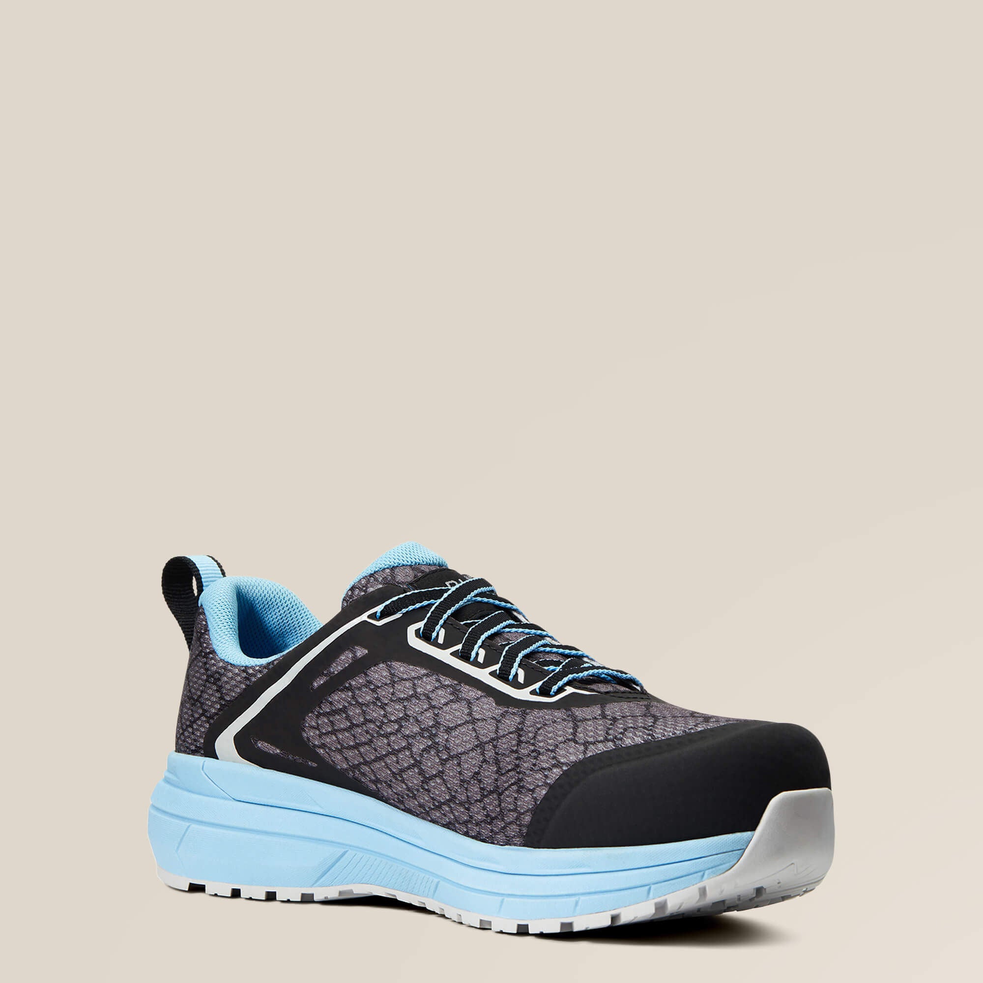 Outpace Composite Toe Work Shoe Women - GREY SNAKE MESH