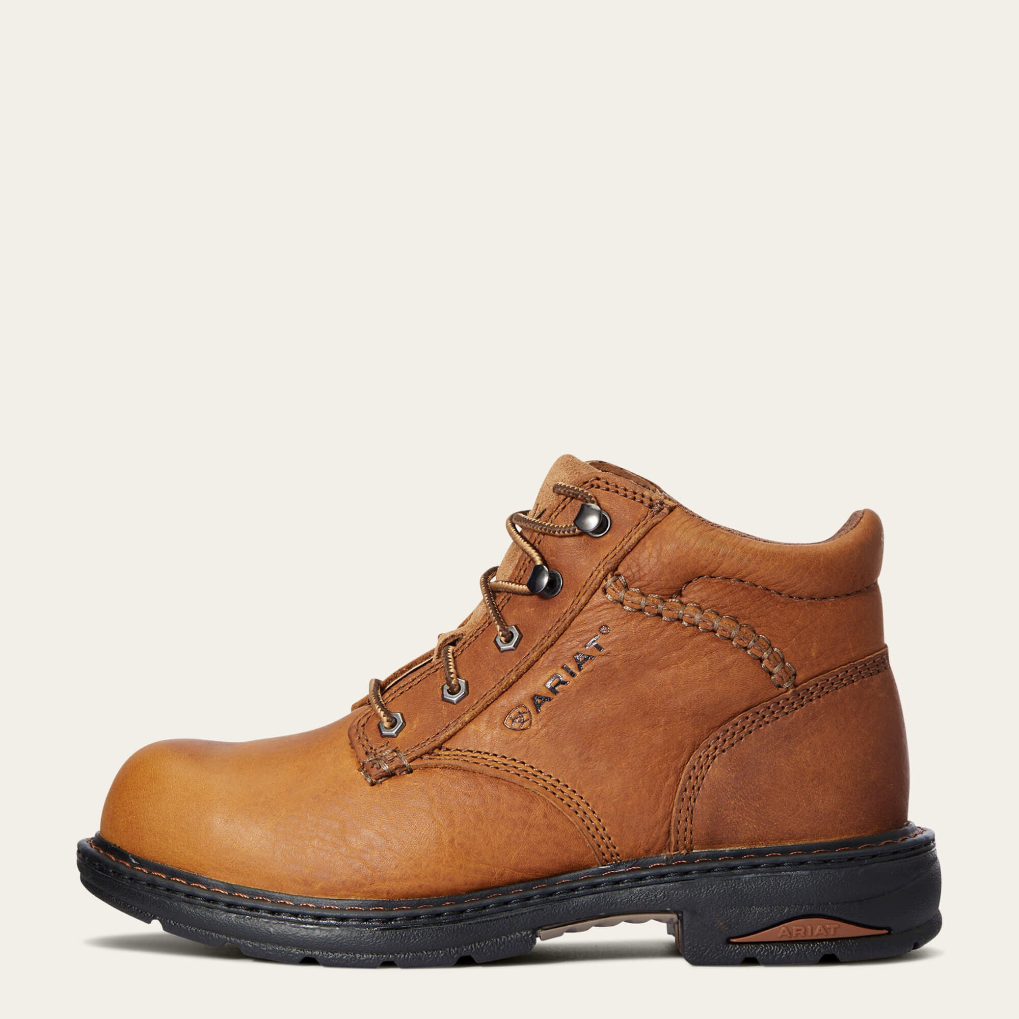 Macey Composite Toe Work Boot Women - DARK PEANUT